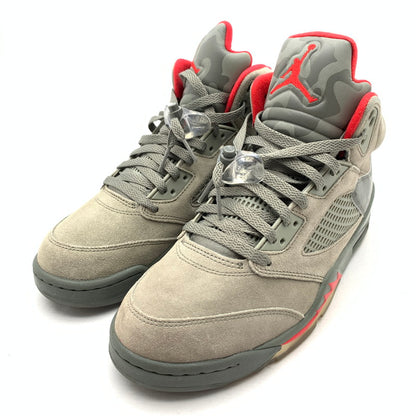 【中古品】【メンズ】 NIKE ナイキ 136027-051 AIR JORDAN 5 RETRO P51 CAMO エアジョーダン スニーカー 靴 160-260920-gm-23-fuzh サイズ：27.5cm カラー：グレー 万代Net店