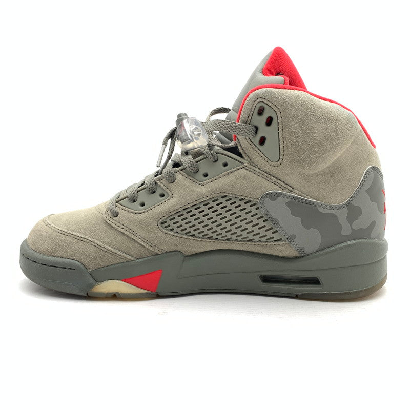 【中古品】【メンズ】 NIKE ナイキ 136027-051 AIR JORDAN 5 RETRO P51 CAMO エアジョーダン スニーカー 靴 160-260920-gm-23-fuzh サイズ：27.5cm カラー：グレー 万代Net店