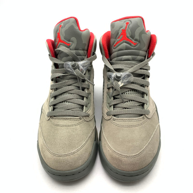 【中古品】【メンズ】 NIKE ナイキ 136027-051 AIR JORDAN 5 RETRO P51 CAMO エアジョーダン スニーカー 靴 160-260920-gm-23-fuzh サイズ：27.5cm カラー：グレー 万代Net店