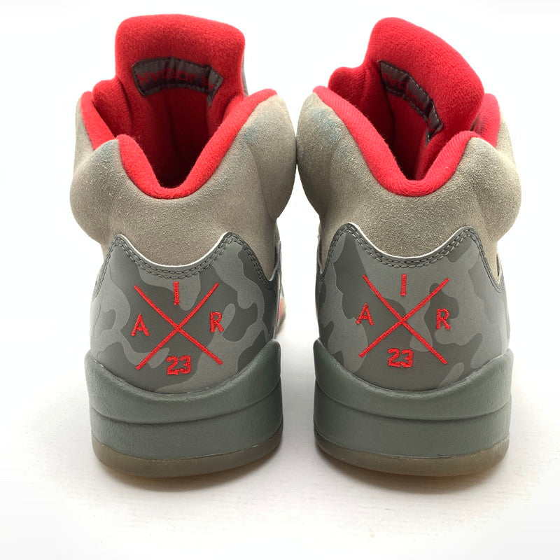 【中古品】【メンズ】 NIKE ナイキ 136027-051 AIR JORDAN 5 RETRO P51 CAMO エアジョーダン スニーカー 靴 160-260920-gm-23-fuzh サイズ：27.5cm カラー：グレー 万代Net店