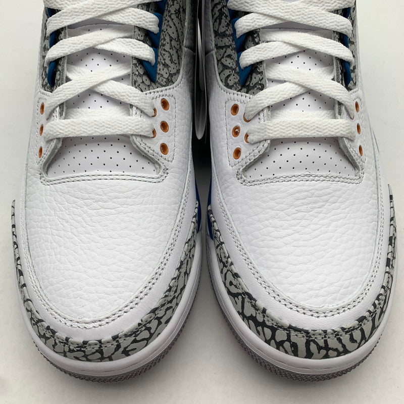 【中古品】【メンズ】 NIKE ナイキ CT8532-148 AIR JORDAN 3 RETRO TRUE BLUE AND COPPER エアジョーダン スニーカー 靴 160-260920-gm-22-fuzh サイズ：27.5cm カラー：ホワイト ブルー 万代Net店