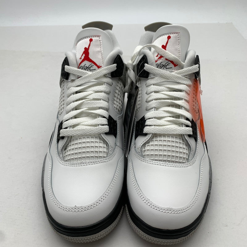 【中古品】【メンズ】 NIKE ナイキ FV5029-100 AIR JORDAN ４ RETRO WHITE CEMENT エアジョーダン スニーカー 靴 160-260920-gm-30-fuzh サイズ：28cm カラー：ホワイト グレー 万代Net店