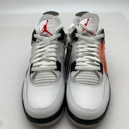 【中古品】【メンズ】 NIKE ナイキ FV5029-100 AIR JORDAN ４ RETRO WHITE CEMENT エアジョーダン スニーカー 靴 160-260920-gm-30-fuzh サイズ：28cm カラー：ホワイト グレー 万代Net店