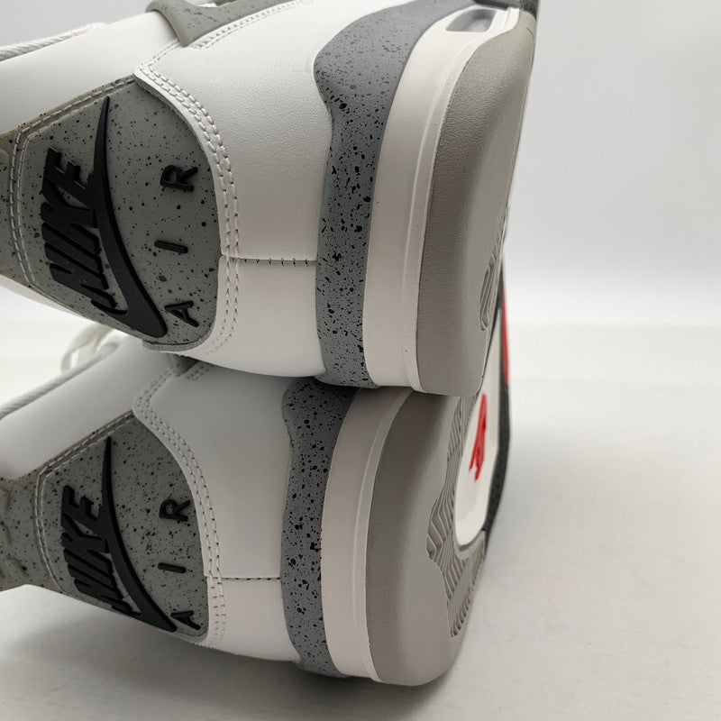 【中古品】【メンズ】 NIKE ナイキ FV5029-100 AIR JORDAN ４ RETRO WHITE CEMENT エアジョーダン スニーカー 靴 160-260920-gm-30-fuzh サイズ：28cm カラー：ホワイト グレー 万代Net店