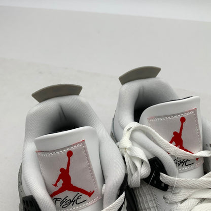 【中古品】【メンズ】 NIKE ナイキ FV5029-100 AIR JORDAN ４ RETRO WHITE CEMENT エアジョーダン スニーカー 靴 160-260920-gm-30-fuzh サイズ：28cm カラー：ホワイト グレー 万代Net店