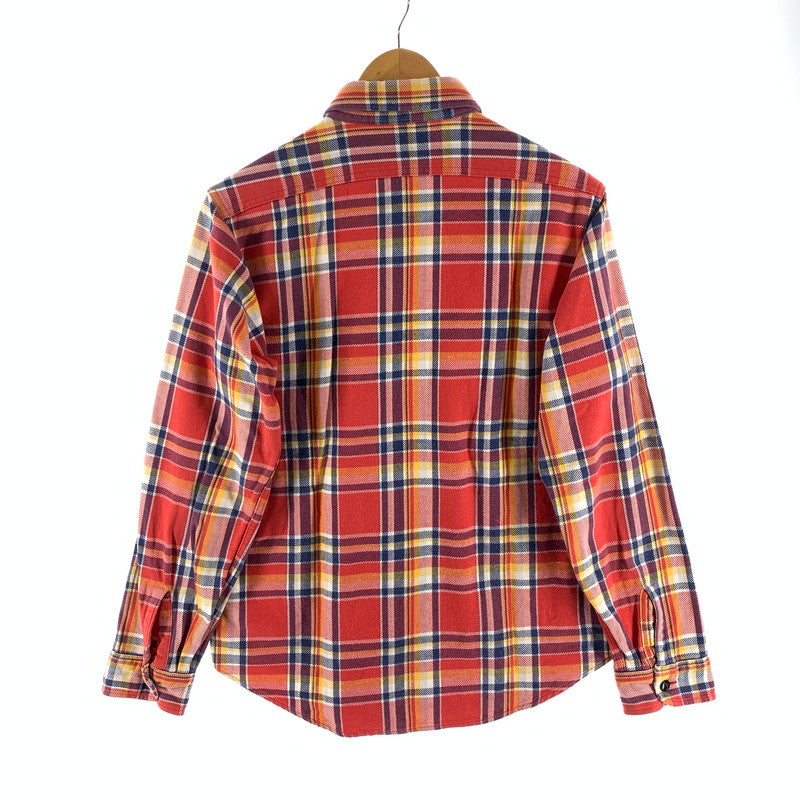 【中古品】【メンズ】 SUGAR CANE シュガーケーン SC26310 長袖シャツ トップス 145-260920-gm-09-fuzh サイズ：M カラー：レッド 万代Net店
