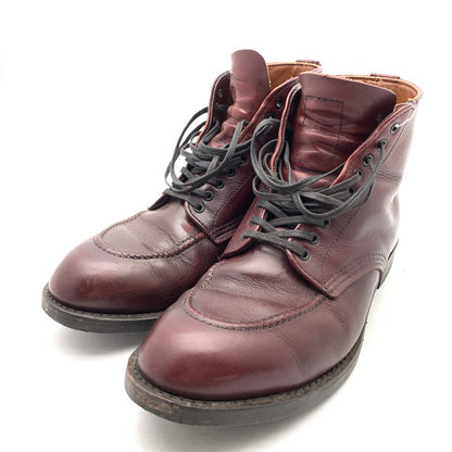 【中古品】【メンズ】 RED WING レッドウィング 9091 GIRARD BOOTS レースアップシューズ 靴 革靴 レザーブーツ 164-260921-gm-26-fuzh サイズ：US8.5D(26.5cm) カラー：ワインレッド 万代Net店