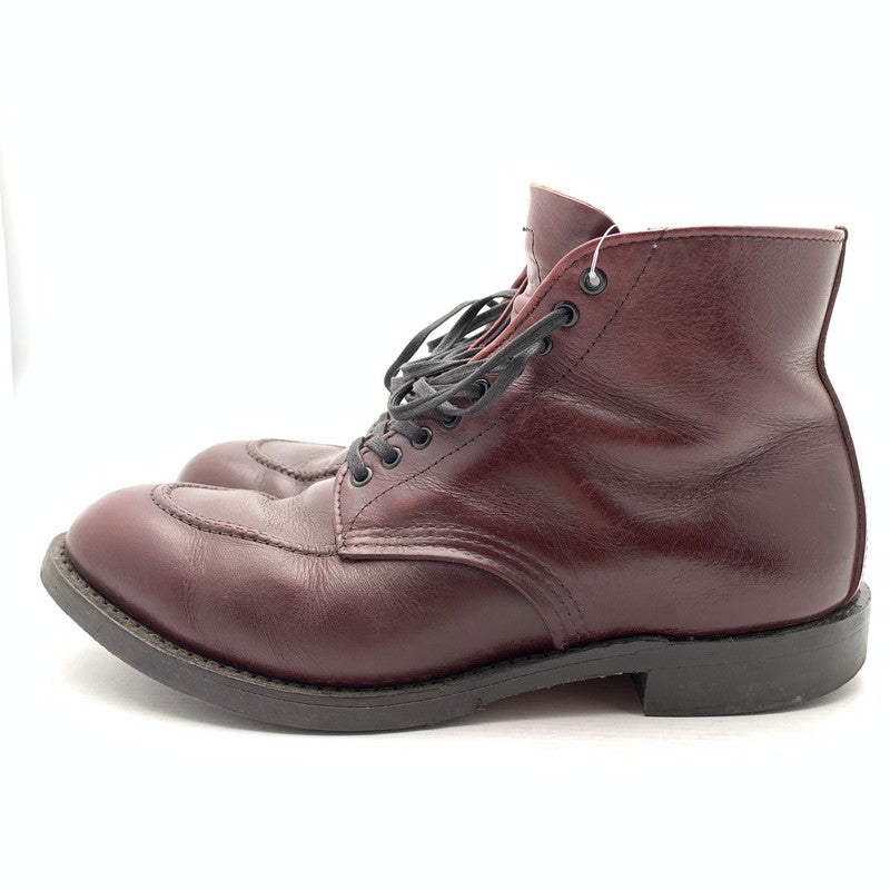 【中古品】【メンズ】 RED WING レッドウィング 9091 GIRARD BOOTS レースアップシューズ 靴 革靴 レザーブーツ 164-260921-gm-26-fuzh サイズ：US8.5D(26.5cm) カラー：ワインレッド 万代Net店