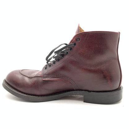 【中古品】【メンズ】 RED WING レッドウィング 9091 GIRARD BOOTS レースアップシューズ 靴 革靴 レザーブーツ 164-260921-gm-26-fuzh サイズ：US8.5D(26.5cm) カラー：ワインレッド 万代Net店