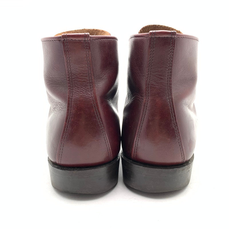 【中古品】【メンズ】 RED WING レッドウィング 9091 GIRARD BOOTS レースアップシューズ 靴 革靴 レザーブーツ 164-260921-gm-26-fuzh サイズ：US8.5D(26.5cm) カラー：ワインレッド 万代Net店
