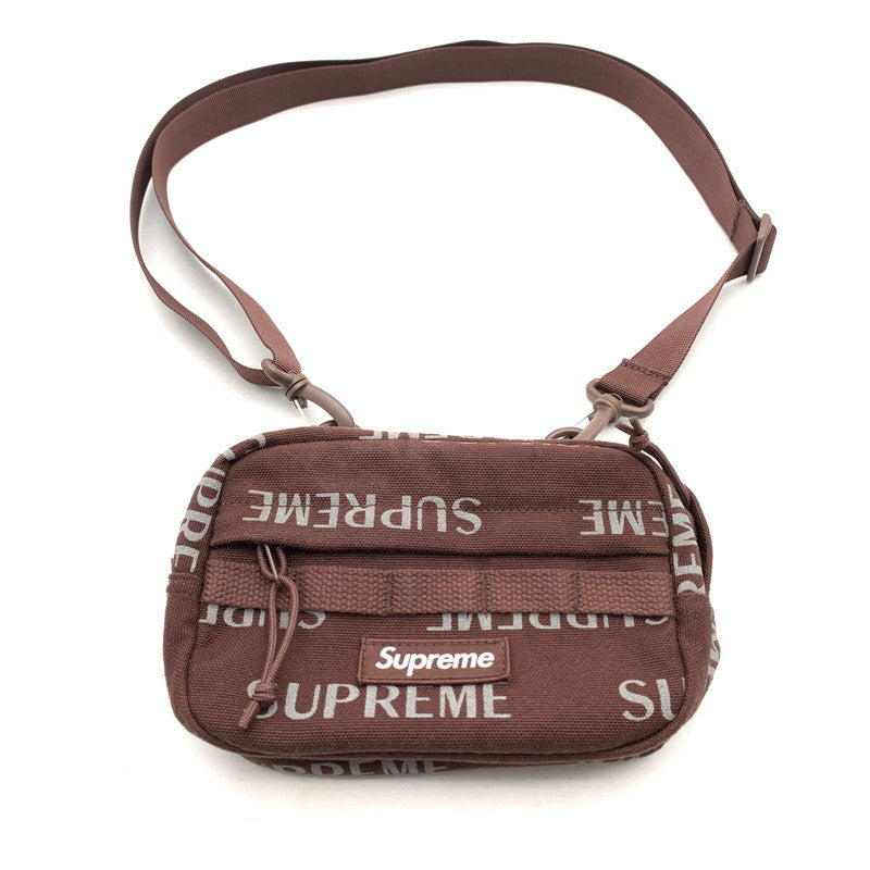 【中古品】【メンズ】 SUPREME シュプリーム MINI SHOULDER BAG ミニショルダーバッグ ボディバッグ 149-260809-hi-14-fuzh カラー：ブラウン 万代Net店