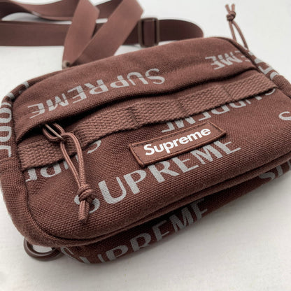 【中古品】【メンズ】 SUPREME シュプリーム MINI SHOULDER BAG ミニショルダーバッグ ボディバッグ 149-260809-hi-14-fuzh カラー：ブラウン 万代Net店