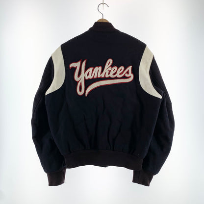 【中古品】【メンズ】 STARTER スターター COOPERSTOWN クーパーズタウン ウール スタジャン アウター コート 古着 145-260919-mh-02-fuzh サイズ：L カラー：ネイビー 万代Net店