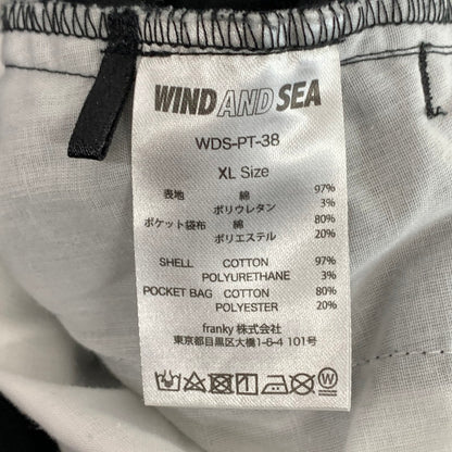 【中古品】【メンズ】 WIND AND SEA TWO TUCK SHORTS ツータックショーツ ボトムス ブランド 古着 153-260809-hi-01-fuzh サイズ：XL カラー：ブラック 万代Net店