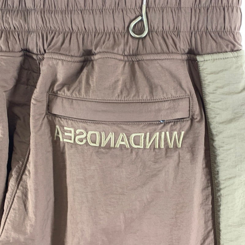 【中古品】【メンズ】 WIND AND SEA WDS-20A-PT-02 SWEAT TRUCK PANTS スウェットトラックパンツ 古着 153-260809-hi-02-fuzh サイズ：L カラー：ベージュ 万代Net店