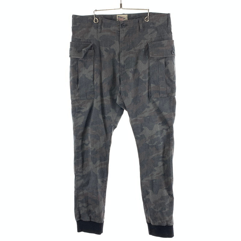 【中古品】【メンズ】 THE DUFFER OF ST.GEORGE ザダファーオブセントジョージ パンツ ボトムス 152-260926-gm-06-fuzh サイズ：L カラー：グレー カモフラ 万代Net店
