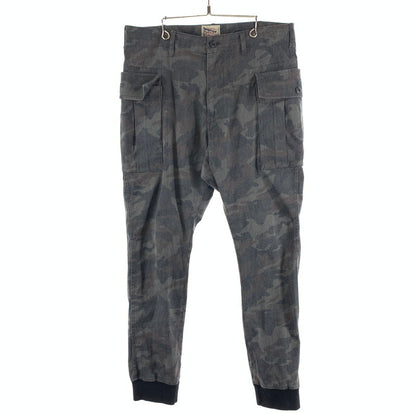【中古品】【メンズ】 THE DUFFER OF ST.GEORGE ザダファーオブセントジョージ パンツ ボトムス 152-260926-gm-06-fuzh サイズ：L カラー：グレー カモフラ 万代Net店