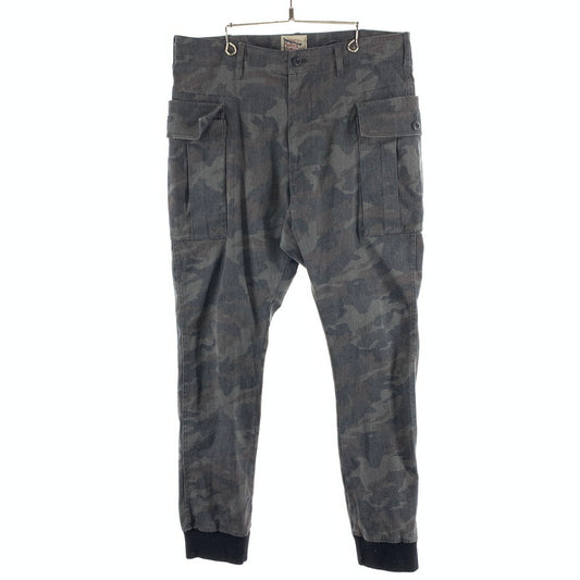 【中古品】【メンズ】 THE DUFFER OF ST.GEORGE ザダファーオブセントジョージ パンツ ボトムス 152-260926-gm-06-fuzh サイズ：L カラー：グレー カモフラ 万代Net店