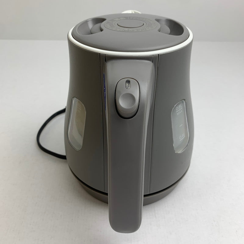 【中古品】 TIGER タイガー PCM-A080 電気ケトル わく子 0.8L 18年製 098-260925-mh-30-fuz カラー：アッシュグレー 万代Net店