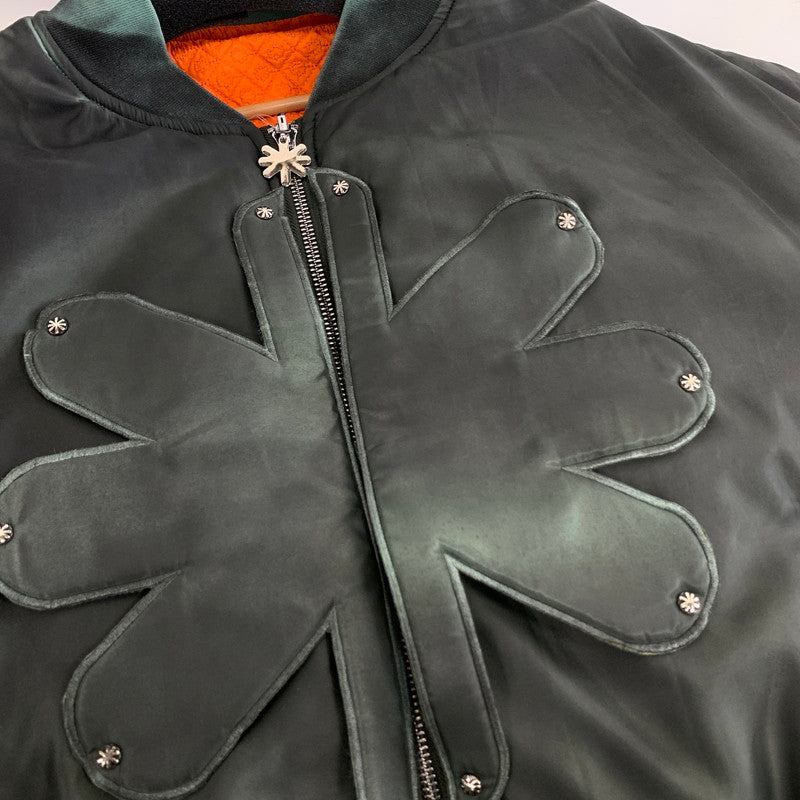 【中古品】【メンズ】 LOSTSHDWS REVERSIBLE DETACHED BOMBER JACKET リバーシブル ボンバージャケット ブルゾン 142-260809-hi-08-fuzh サイズ：L カラー：カーキ 万代Net店