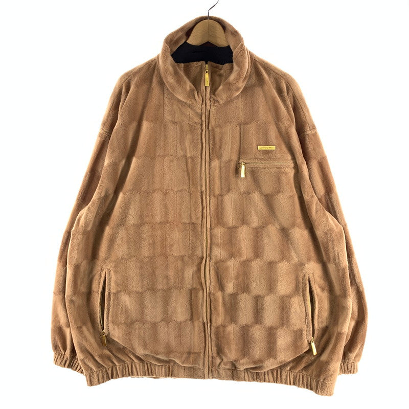 【中古品】【メンズ】 SEAN JOHN ショーンジョン VELOR TRACK JACKET ベロアトラックジャケット アウター ブルゾン 142-260809-hi-06-fuzh サイズ：2XL カラー：ブラウン 万代Net店