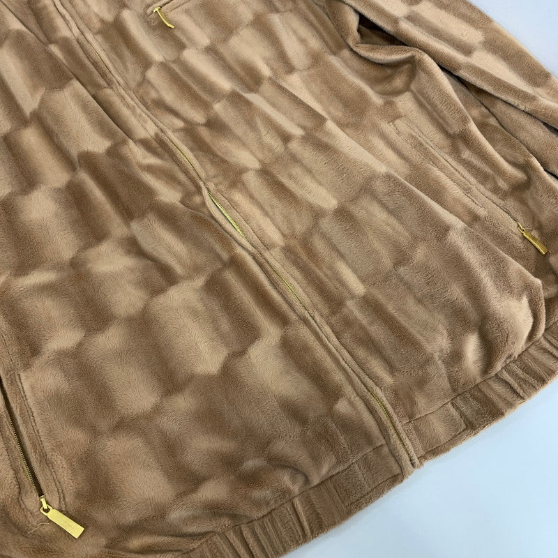 【中古品】【メンズ】 SEAN JOHN ショーンジョン VELOR TRACK JACKET ベロアトラックジャケット アウター ブルゾン 142-260809-hi-06-fuzh サイズ：2XL カラー：ブラウン 万代Net店