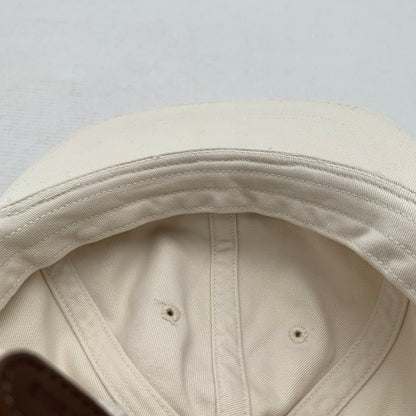 【中古品】【メンズ】 SUPREME シュプリーム H9FW25 DISTRESSED SCRIPT 6‐PANEL CAP 6パネルキャップ ブランド 帽子 149-260920-gm-43-fuzh カラー：ホワイト 万代Net店