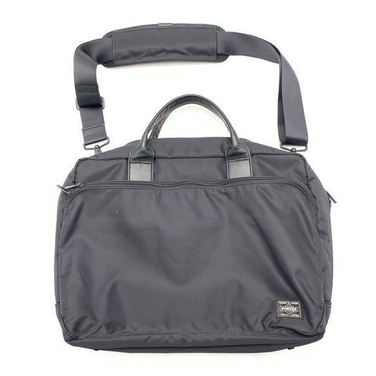 【中古品】【メンズ】 PORTER ポーター 2WAY BRIEFCASE カバン ブリーフケース ショルダーバッグ ビジネスバッグ 188-260926-gm-32-fuzh カラー：ブラック 万代Net店