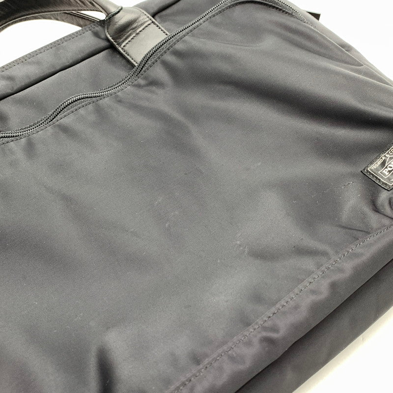 【中古品】【メンズ】 PORTER ポーター 2WAY BRIEFCASE カバン ブリーフケース ショルダーバッグ ビジネスバッグ 188-260926-gm-32-fuzh カラー：ブラック 万代Net店