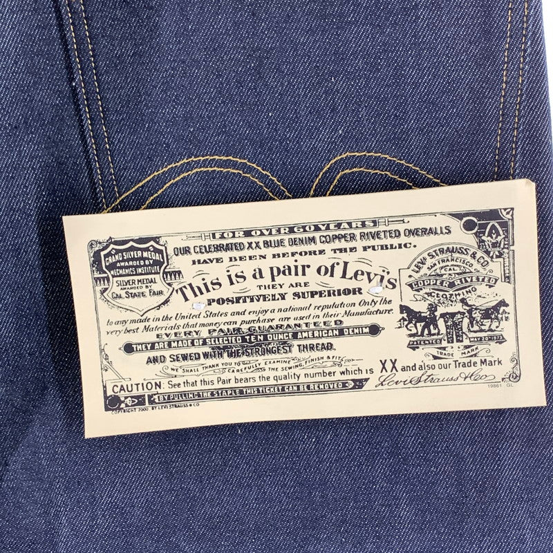 【中古美品】【メンズ】 LEVIS VINTAGE CLOTHING 501XX DENIM PANTS リーバイス ヴィンテージクロージング 501XX デニム ジーンズ 1933モデル 赤耳 リジット 156-260920-gm-32-fuzh サイズ：34×34 カラー：インディゴ 万代Net店