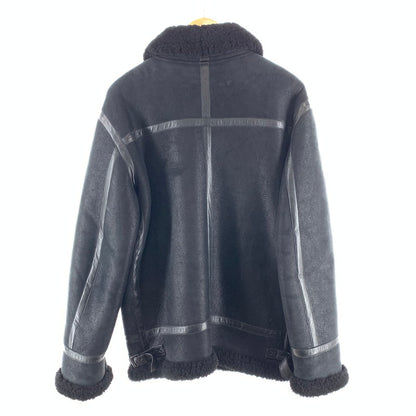 【中古品】【メンズ】 LEVI'S MADE＆CRAFTED MOUTON BOA JACKET リーバイス ボアジャケット アウター ブランド 古着 145-260923-gm-11-fuzh サイズ：2 カラー：ブラック 万代Net店