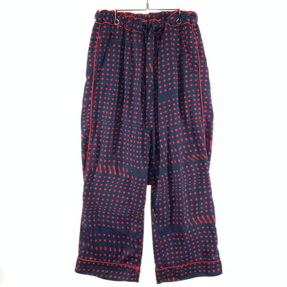 【中古品】【メンズ】 FACETASM ファセッタズム RB-PT-M17 DOT EASY PANTS ドットイージーパンツ 151-260922-gm-14-fuzh サイズ：3 カラー：ネイビー レッド 万代Net店