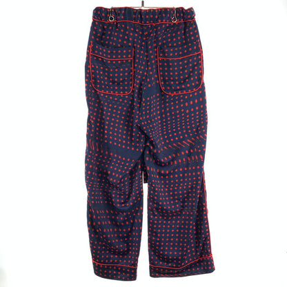 【中古品】【メンズ】 FACETASM ファセッタズム RB-PT-M17 DOT EASY PANTS ドットイージーパンツ 151-260922-gm-14-fuzh サイズ：3 カラー：ネイビー レッド 万代Net店