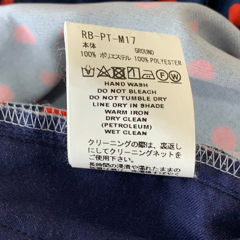 【中古品】【メンズ】 FACETASM ファセッタズム RB-PT-M17 DOT EASY PANTS ドットイージーパンツ 151-260922-gm-14-fuzh サイズ：3 カラー：ネイビー レッド 万代Net店