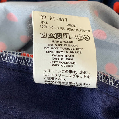 【中古品】【メンズ】 FACETASM ファセッタズム RB-PT-M17 DOT EASY PANTS ドットイージーパンツ 151-260922-gm-14-fuzh サイズ：3 カラー：ネイビー レッド 万代Net店