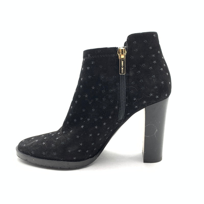 【中古品】【レディース】 JIMMY CHOO ジミーチュウ アンクル ブーツ シューズ 靴 183-260920-gm-35-fuzh サイズ：36 カラー：ブラック 万代Net店