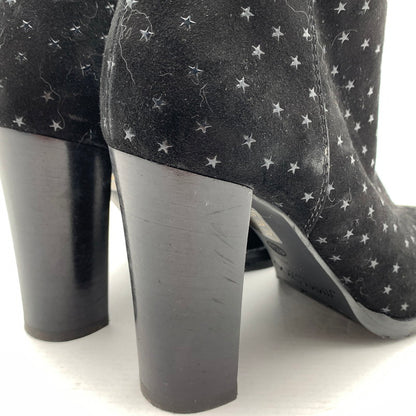【中古品】【レディース】 JIMMY CHOO ジミーチュウ アンクル ブーツ シューズ 靴 183-260920-gm-35-fuzh サイズ：36 カラー：ブラック 万代Net店