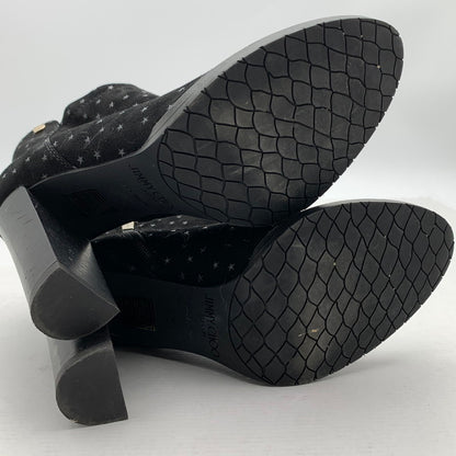 【中古品】【レディース】 JIMMY CHOO ジミーチュウ アンクル ブーツ シューズ 靴 183-260920-gm-35-fuzh サイズ：36 カラー：ブラック 万代Net店