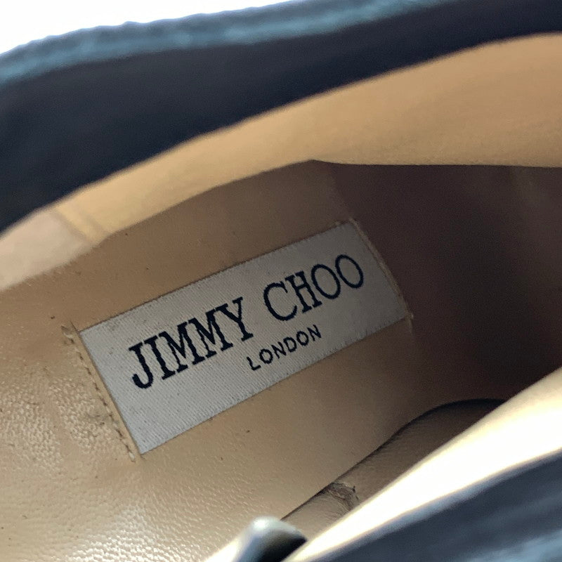【中古品】【レディース】 JIMMY CHOO ジミーチュウ アンクル ブーツ シューズ 靴 183-260920-gm-35-fuzh サイズ：36 カラー：ブラック 万代Net店