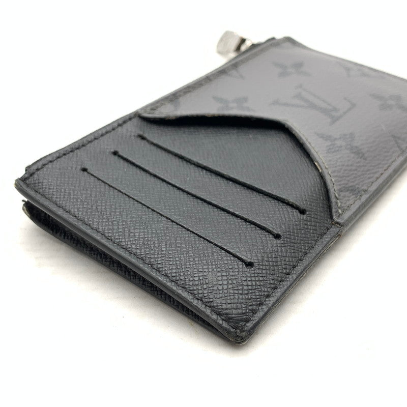 【中古品】【メンズ/レディース】 LOUIS VUITTON ルイ・ヴィトン M69533 モノグラム・エクリプス フラグメントケース カードケース 財布 ブランド 179-260920-gm-40-fuzh カラー：ブラック 万代Net店