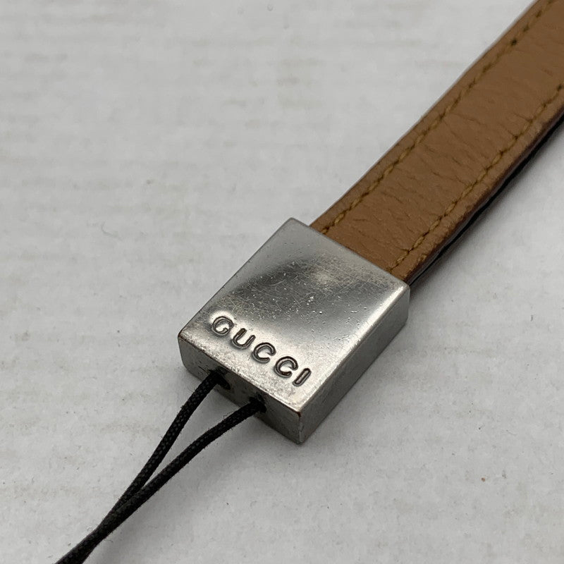 【中古品】【メンズ】 GUCCI グッチ ストラップ レザー ブランド雑貨 183-260920-gm-51-fuzh カラー：ブラウン 万代Net店