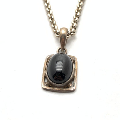 【中古品】【メンズ】 ALPHA STAR アルファスター SV925 石付き ネックレス アクセサリー ブランド 193-260920-gm-50-fuzh カラー：シルバー 万代Net店