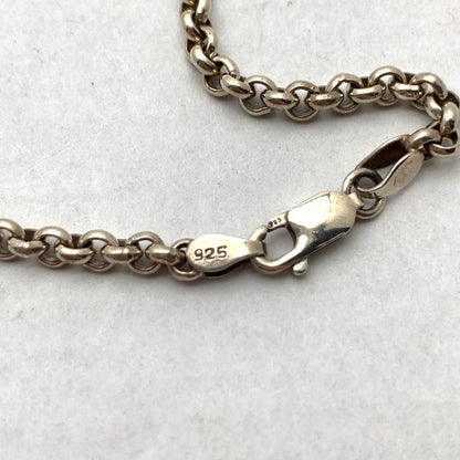 【中古品】【メンズ】 ALPHA STAR アルファスター SV925 石付き ネックレス アクセサリー ブランド 193-260920-gm-50-fuzh カラー：シルバー 万代Net店