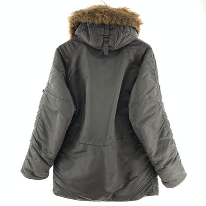 【中古品】【メンズ】 ALPHA INDUSTRIES N-3B FLIGHT JACKET アルファインダストリーズ N-1 3B フライトジャケット ミリタリージャケット 145-260922-gm-05-fuzh サイズ：M カラー：カーキ 万代Net店