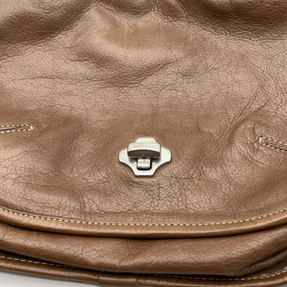【中古品】【メンズ/レディース】 ANIARY アニアリ LEATHER SHOULDER BAG ショルダーバッグ レザー カバン 188-260920-gm-33-fuzh カラー：ブラウン 万代Net店
