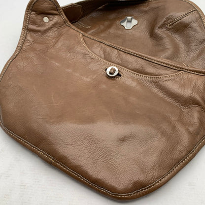 【中古品】【メンズ/レディース】 ANIARY アニアリ LEATHER SHOULDER BAG ショルダーバッグ レザー カバン 188-260920-gm-33-fuzh カラー：ブラウン 万代Net店