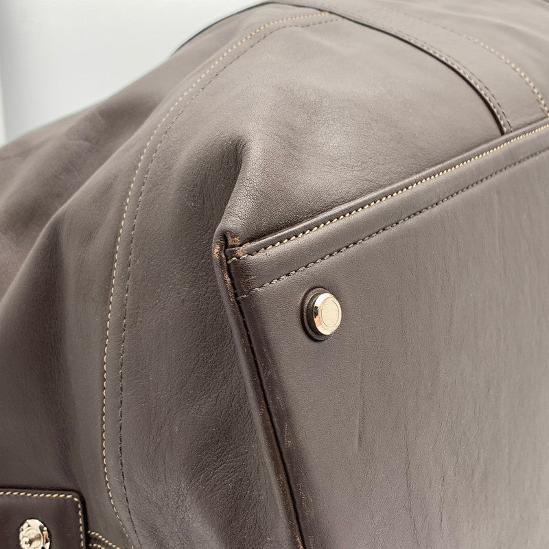 【中古品】【メンズ/レディース】 COACH コーチ ボストンバック カバン レザー ブランド 180-260920-gm-34-fuzh カラー：ブラウン 万代Net店