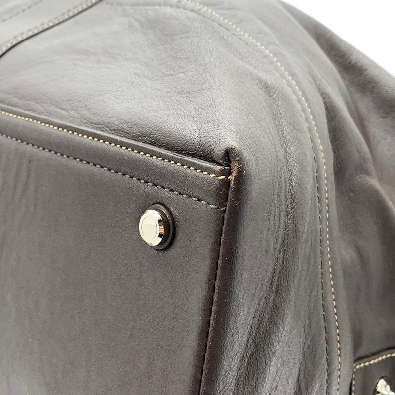 【中古品】【メンズ/レディース】 COACH コーチ ボストンバック カバン レザー ブランド 180-260920-gm-34-fuzh カラー：ブラウン 万代Net店