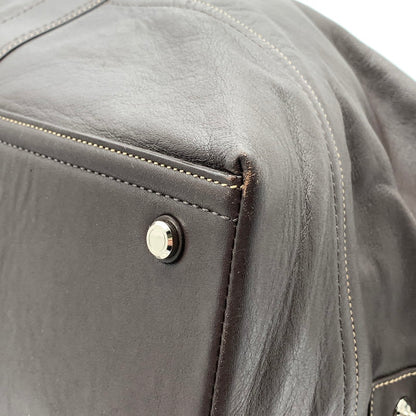【中古品】【メンズ/レディース】 COACH コーチ ボストンバック カバン レザー ブランド 180-260920-gm-34-fuzh カラー：ブラウン 万代Net店