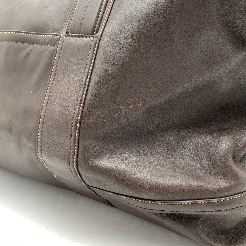 【中古品】【メンズ/レディース】 COACH コーチ ボストンバック カバン レザー ブランド 180-260920-gm-34-fuzh カラー：ブラウン 万代Net店